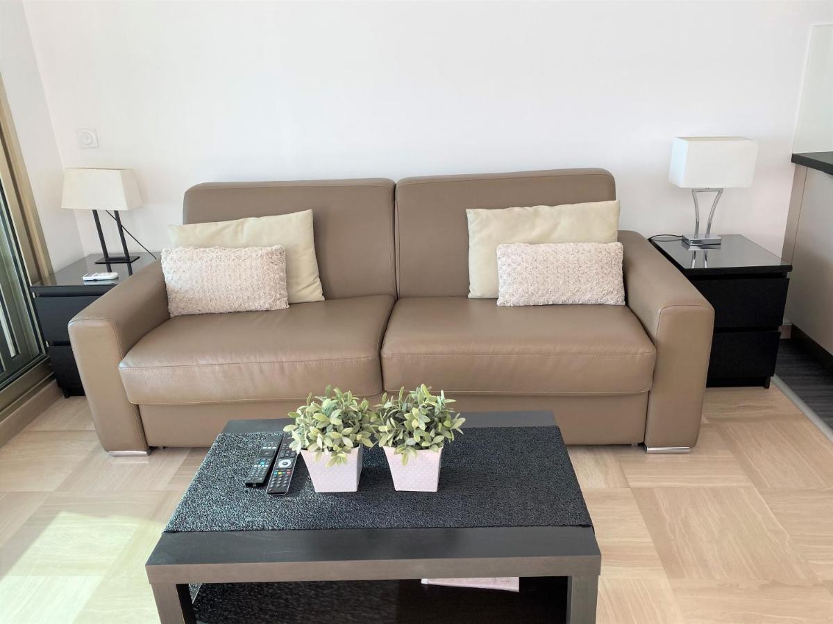 Sea Front - Panoramic Sea View Studio With Terrace นีซ ภายนอก รูปภาพ