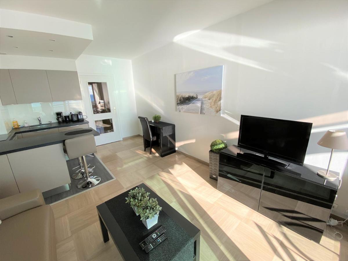 Sea Front - Panoramic Sea View Studio With Terrace นีซ ภายนอก รูปภาพ